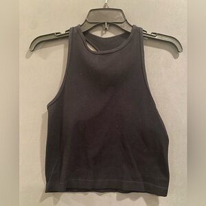 Free People ribbed high neck tank top